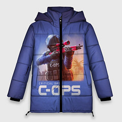 Куртка зимняя женская Critical Ops, цвет: 3D-черный