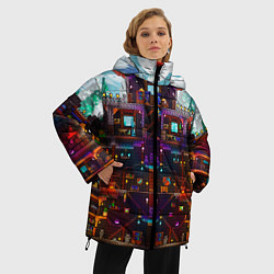 Куртка зимняя женская Terraria, цвет: 3D-черный — фото 2