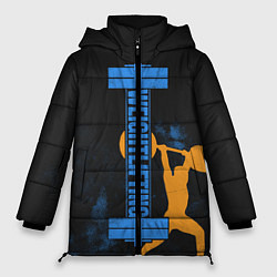 Куртка зимняя женская Wheight lifting, цвет: 3D-черный