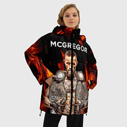 Куртка зимняя женская CONOR McGREGOR, цвет: 3D-красный — фото 2
