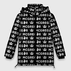 Куртка зимняя женская Conor McGregor, цвет: 3D-черный