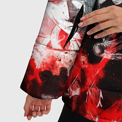 Куртка зимняя женская One-Punch Man Collage, цвет: 3D-черный — фото 2
