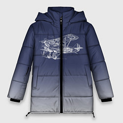 Куртка зимняя женская Биплан, цвет: 3D-черный