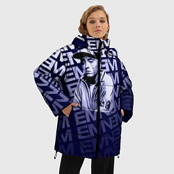 Куртка зимняя женская Eminem, цвет: 3D-черный — фото 2