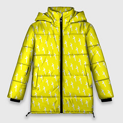 Куртка зимняя женская LiL PEEP, цвет: 3D-черный