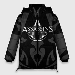 Куртка зимняя женская Assassin’s Creed, цвет: 3D-светло-серый