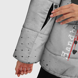 Куртка зимняя женская Handball, цвет: 3D-черный — фото 2