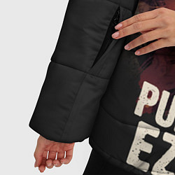 Куртка зимняя женская Pulsefire Ezreal, цвет: 3D-черный — фото 2