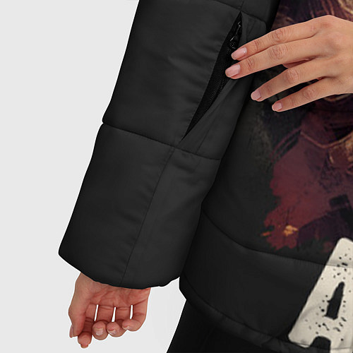Женская зимняя куртка Ahri / 3D-Светло-серый – фото 5