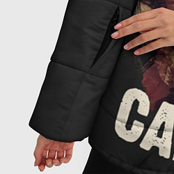Куртка зимняя женская Caitlyn, цвет: 3D-черный — фото 2