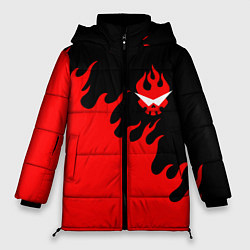 Куртка зимняя женская GURREN LAGANN, цвет: 3D-черный