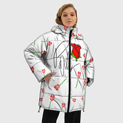 Куртка зимняя женская Payton Moormeier: White Style, цвет: 3D-черный — фото 2