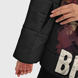 Куртка зимняя женская Brand, цвет: 3D-черный — фото 2