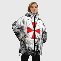 Куртка зимняя женская UMBRELLA CORP, цвет: 3D-красный — фото 2