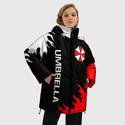 Куртка зимняя женская UMBRELLA CORP, цвет: 3D-красный — фото 2