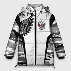 Женская зимняя куртка Камуфляж Россия
