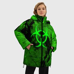Куртка зимняя женская BIOHAZARD, цвет: 3D-светло-серый — фото 2