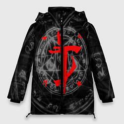 Куртка зимняя женская DOOM, цвет: 3D-черный