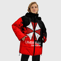 Куртка зимняя женская UMBRELLA CORP, цвет: 3D-черный — фото 2