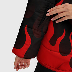 Куртка зимняя женская UMBRELLA CORPORATION, цвет: 3D-красный — фото 2