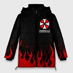 Куртка зимняя женская UMBRELLA CORPORATION, цвет: 3D-красный