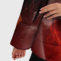 Куртка зимняя женская LIMP BIZKIT, цвет: 3D-красный — фото 2