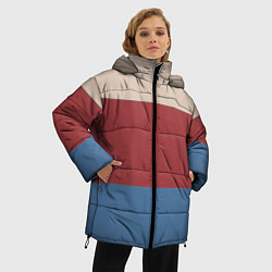 Куртка зимняя женская Куртка Отиса, цвет: 3D-красный — фото 2