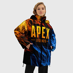 Куртка зимняя женская APEX LEGENDS, цвет: 3D-красный — фото 2