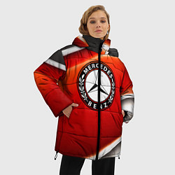 Куртка зимняя женская MERCEDES-BENZ, цвет: 3D-красный — фото 2