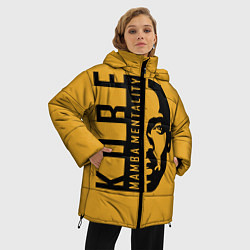 Куртка зимняя женская Kobe Mamba mentality, цвет: 3D-красный — фото 2