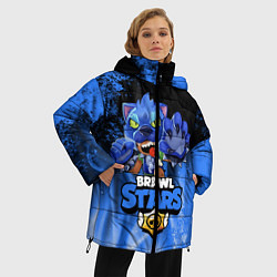 Куртка зимняя женская Brawl Stars LEON, цвет: 3D-черный — фото 2