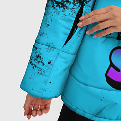 Куртка зимняя женская Brawl Stars LEON, цвет: 3D-черный — фото 2