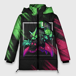 Куртка зимняя женская Brawl Stars 8-BIT, цвет: 3D-черный
