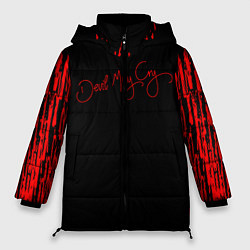 Куртка зимняя женская DEVIL MAY CRY, цвет: 3D-черный
