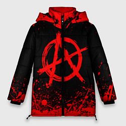 Куртка зимняя женская АНАРХИЯ, цвет: 3D-черный