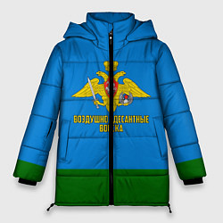 Куртка зимняя женская Воздушно - десантные войска, цвет: 3D-черный