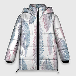 Женская зимняя куртка Перья градиента