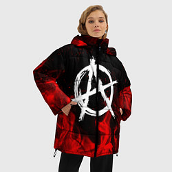 Куртка зимняя женская АНАРХИЯ, цвет: 3D-черный — фото 2