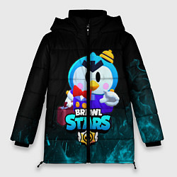 Куртка зимняя женская Brawl stars MRP, цвет: 3D-черный