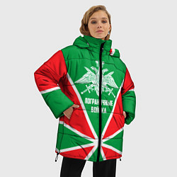 Куртка зимняя женская Пограничные Войска, цвет: 3D-светло-серый — фото 2