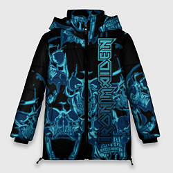 Куртка зимняя женская Iron Maiden, цвет: 3D-черный