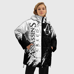 Куртка зимняя женская ASSASSIN'S CREED, цвет: 3D-черный — фото 2