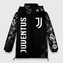 Куртка зимняя женская JUVENTUS, цвет: 3D-светло-серый