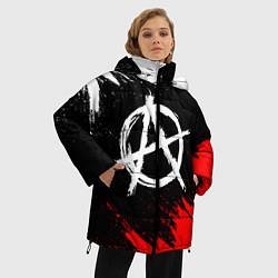 Куртка зимняя женская АНАРХИЯ, цвет: 3D-черный — фото 2