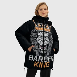 Куртка зимняя женская Barber King Барбер Король, цвет: 3D-черный — фото 2