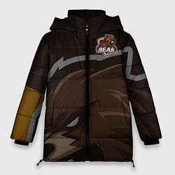 Куртка зимняя женская Форма Bear, цвет: 3D-черный
