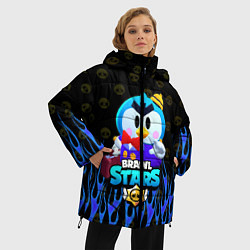 Куртка зимняя женская Brawl stars MRP, цвет: 3D-черный — фото 2