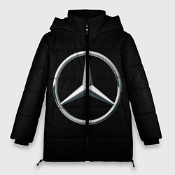 Куртка зимняя женская MERCEDES-BENZ CARBON, цвет: 3D-черный