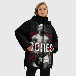 Куртка зимняя женская Bones Jones, цвет: 3D-черный — фото 2