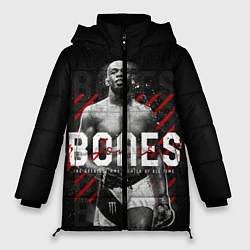 Куртка зимняя женская Bones Jones, цвет: 3D-светло-серый